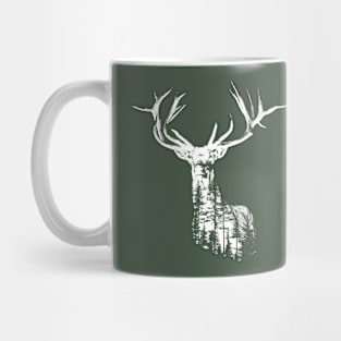 Forest within the Deer White Mug